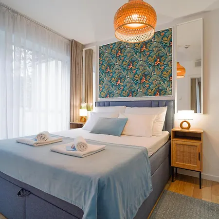Apartament Lulu - Pod Masztami - Dwupokojowy - Basen Siłownia Parking