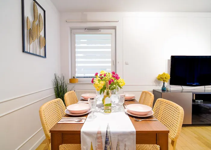 Lulu - Pod Masztami - Dwupokojowy - Basen Siłownia Parking Apartament *