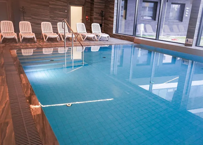 Apartament Lulu - Pod Masztami - Dwupokojowy - Basen Siłownia Parking Kołobrzeg