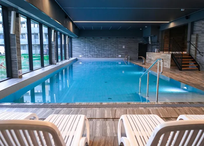 Lulu - Pod Masztami - Dwupokojowy - Basen Siłownia Parking